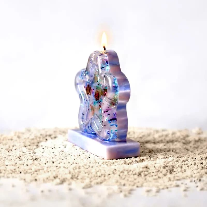 Soft Gel Star Candle - 3