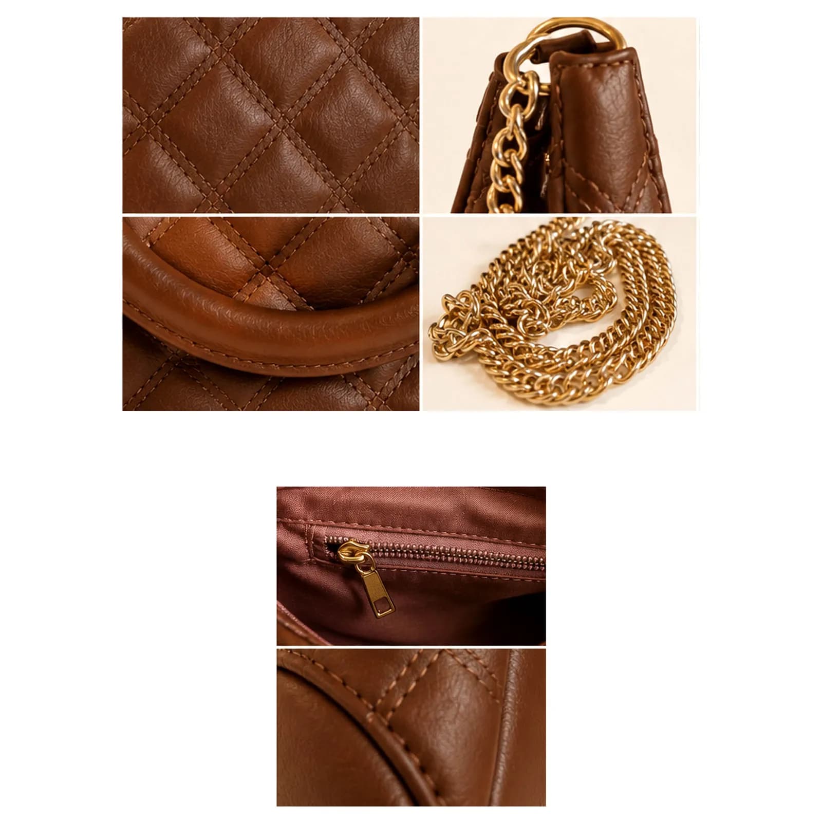 The Luxe Quilted Chain Bag - 3