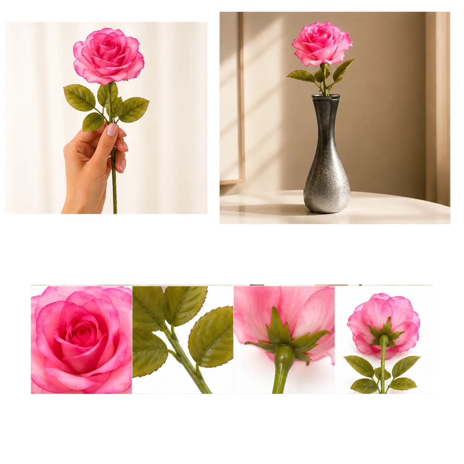Vivid Rose Bloom